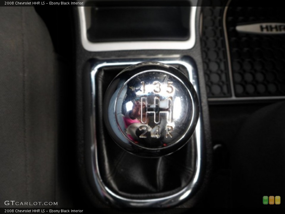 Ebony Black Interior Transmission for the 2008 Chevrolet HHR LS #73902169