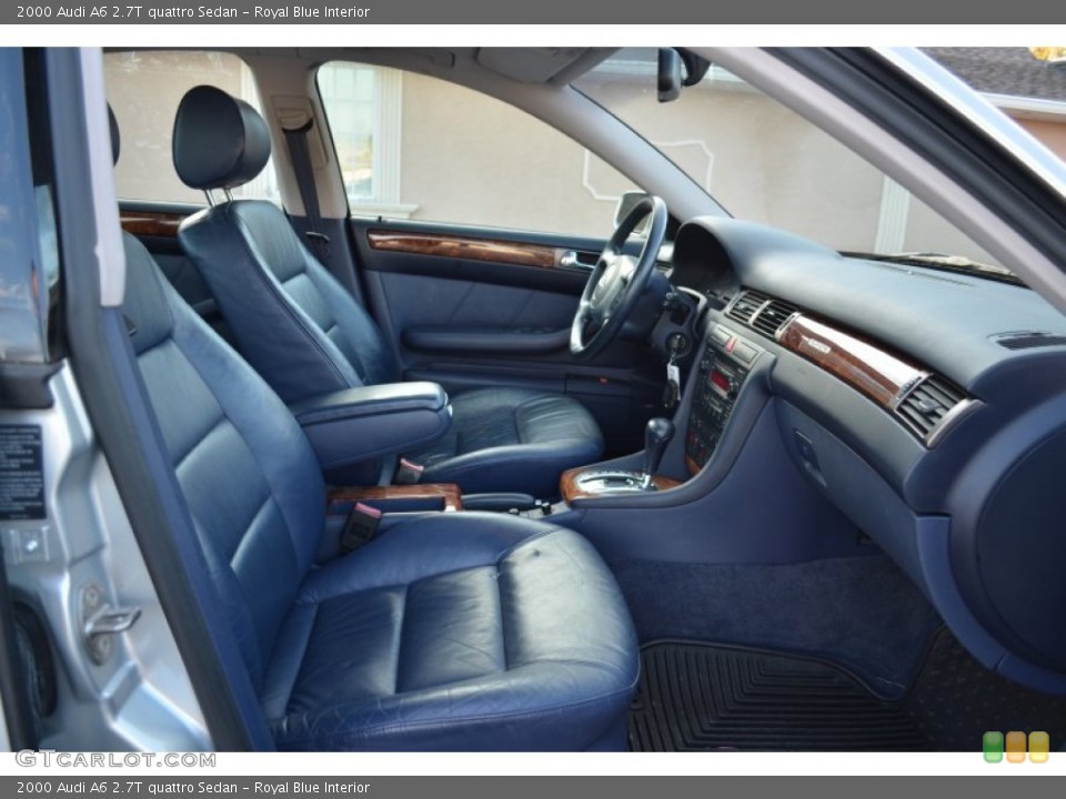Royal Blue Interior Photo for the 2000 Audi A6 2.7T quattro Sedan #73903221