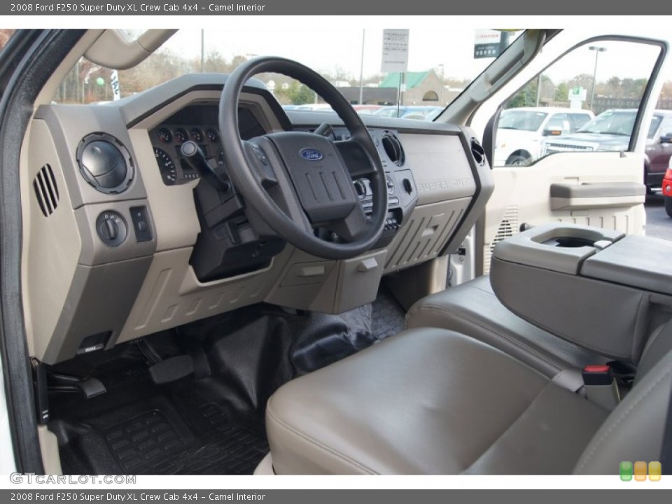 Camel Interior Prime Interior for the 2008 Ford F250 Super Duty XL Crew Cab 4x4 #73903475
