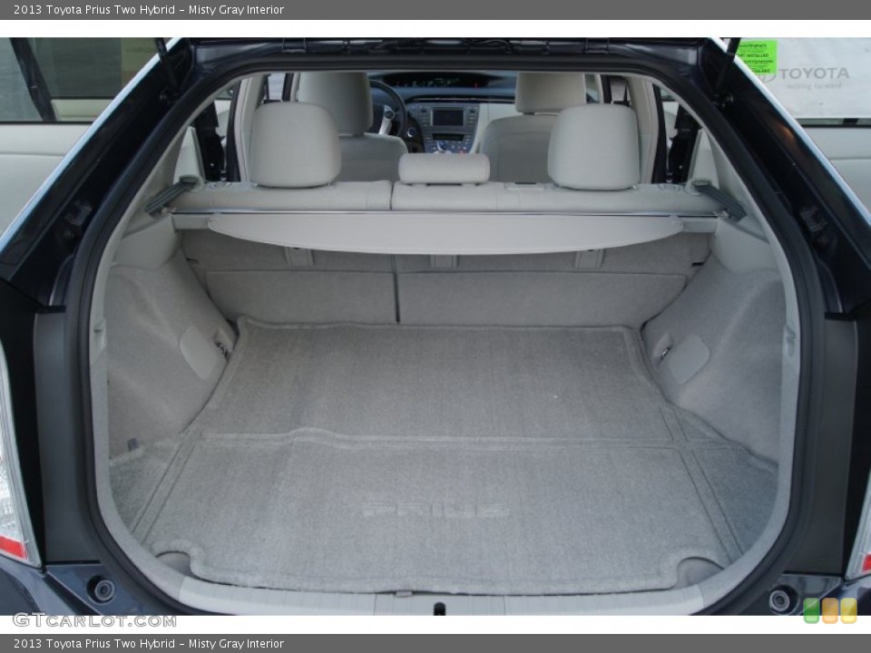 Misty Gray Interior Trunk for the 2013 Toyota Prius Two Hybrid #73904475