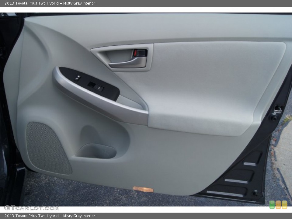 Misty Gray Interior Door Panel for the 2013 Toyota Prius Two Hybrid #73904528