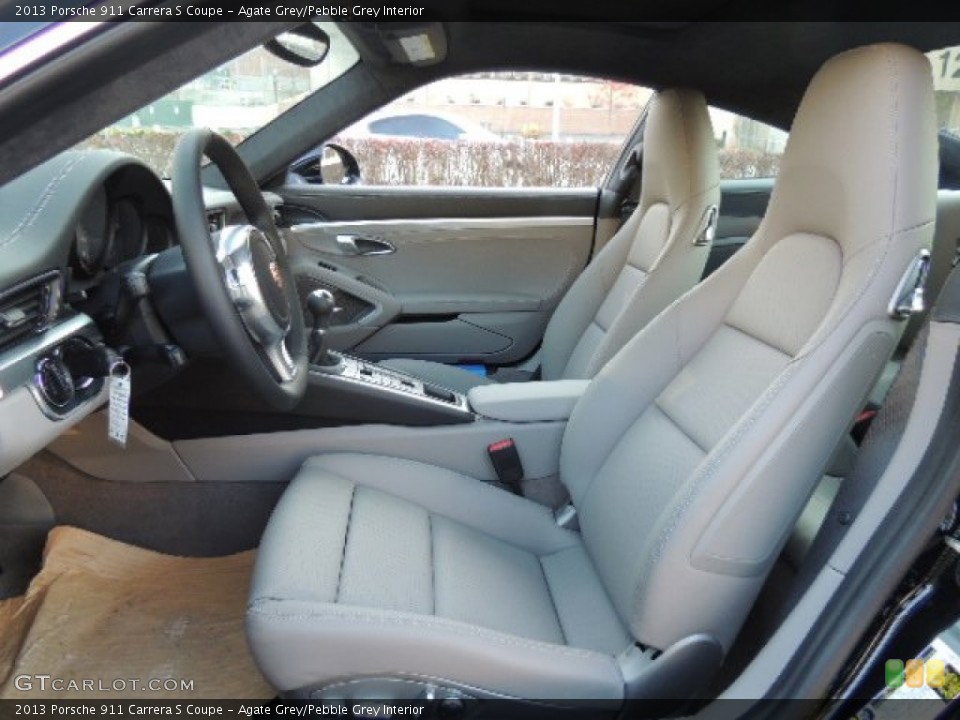 Agate Grey/Pebble Grey Interior Prime Interior for the 2013 Porsche 911 Carrera S Coupe #73905152
