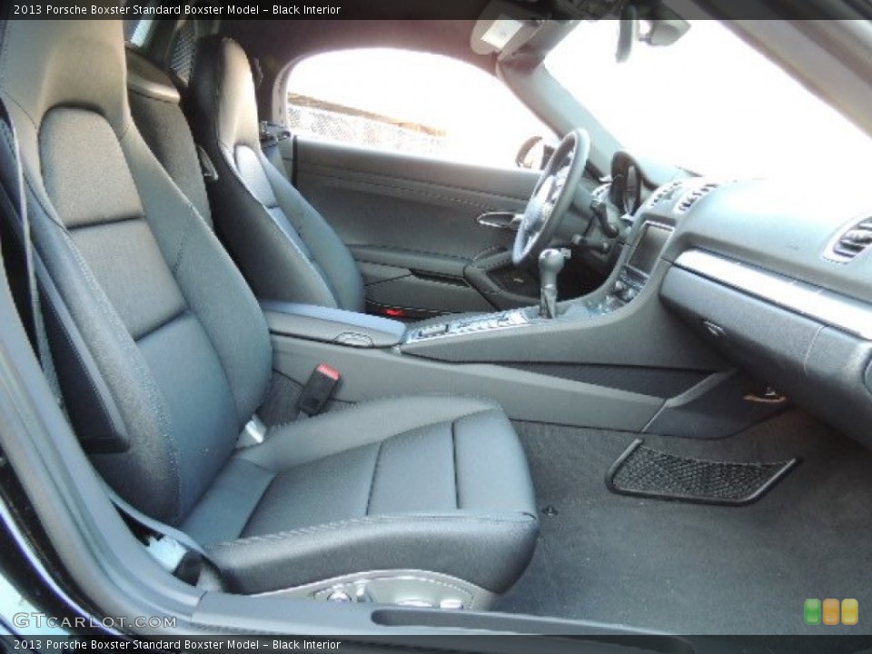 Black Interior Photo for the 2013 Porsche Boxster  #73905474