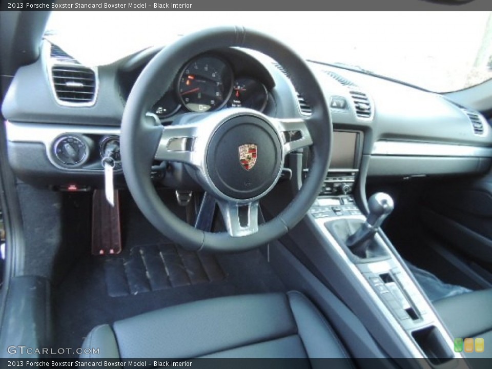 Black Interior Prime Interior for the 2013 Porsche Boxster  #73905550