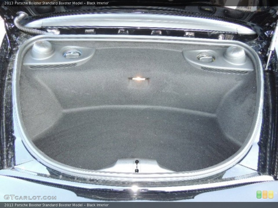 Black Interior Trunk for the 2013 Porsche Boxster  #73905642