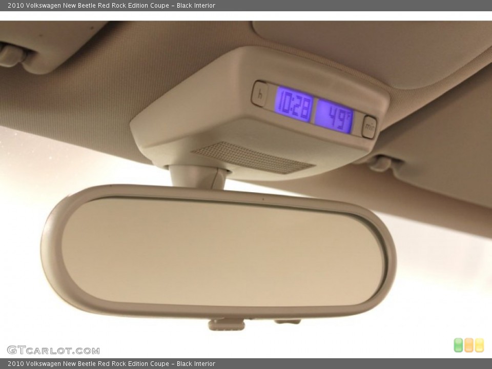 Black Interior Controls for the 2010 Volkswagen New Beetle Red Rock Edition Coupe #73906544