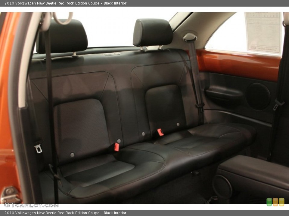 Black Interior Rear Seat for the 2010 Volkswagen New Beetle Red Rock Edition Coupe #73906574
