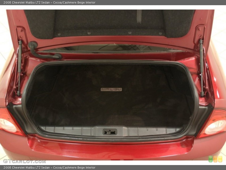 Cocoa/Cashmere Beige Interior Trunk for the 2008 Chevrolet Malibu LTZ Sedan #73907261