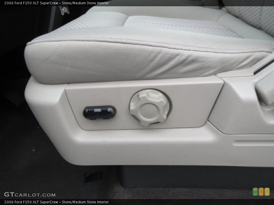 Stone/Medium Stone Interior Front Seat for the 2009 Ford F150 XLT SuperCrew #73907926