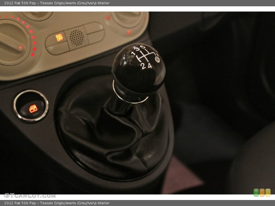 Tessuto Grigio/Avorio (Grey/Ivory) Interior Transmission for the 2012 Fiat 500 Pop #73908239
