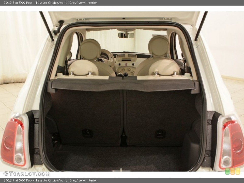 Tessuto Grigio/Avorio (Grey/Ivory) Interior Trunk for the 2012 Fiat 500 Pop #73908281