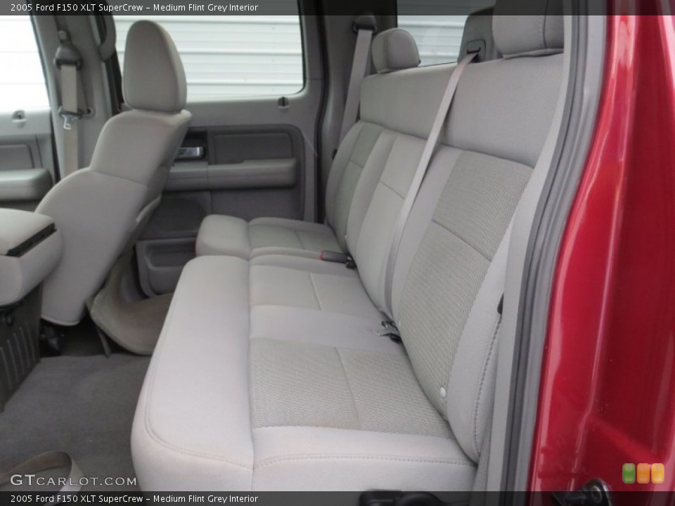 Medium Flint Grey Interior Rear Seat for the 2005 Ford F150 XLT SuperCrew #73908860