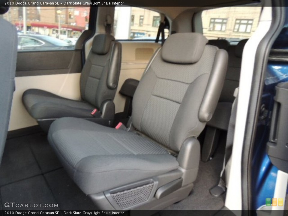Dark Slate Gray/Light Shale Interior Rear Seat for the 2010 Dodge Grand Caravan SE #73912115