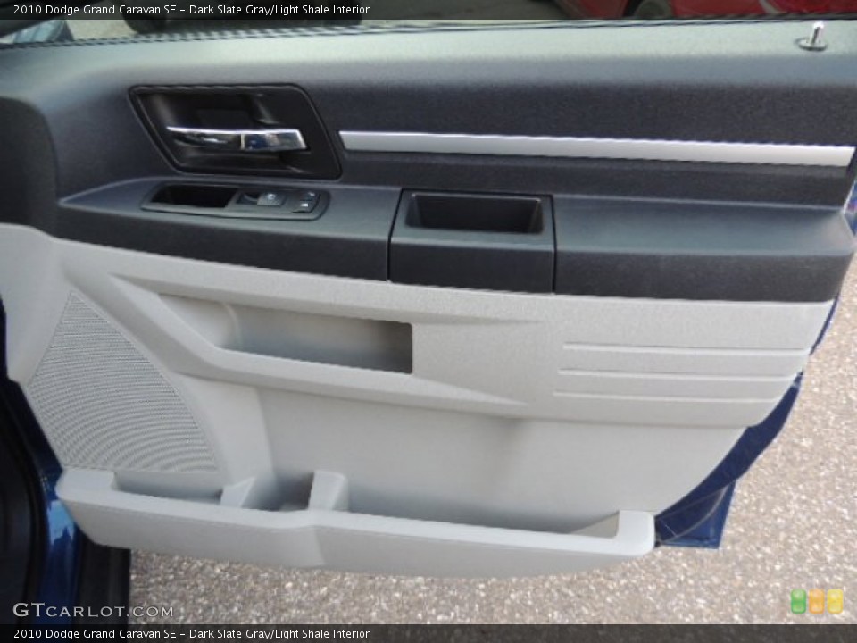 Dark Slate Gray/Light Shale Interior Door Panel for the 2010 Dodge Grand Caravan SE #73912130