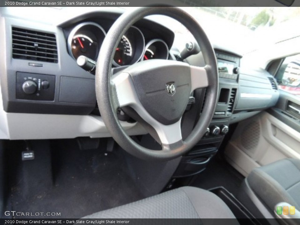Dark Slate Gray/Light Shale Interior Photo for the 2010 Dodge Grand Caravan SE #73912178