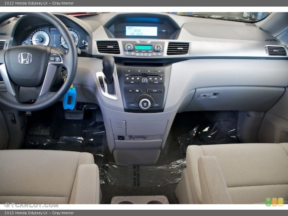 Gray Interior Dashboard for the 2013 Honda Odyssey LX #73912825