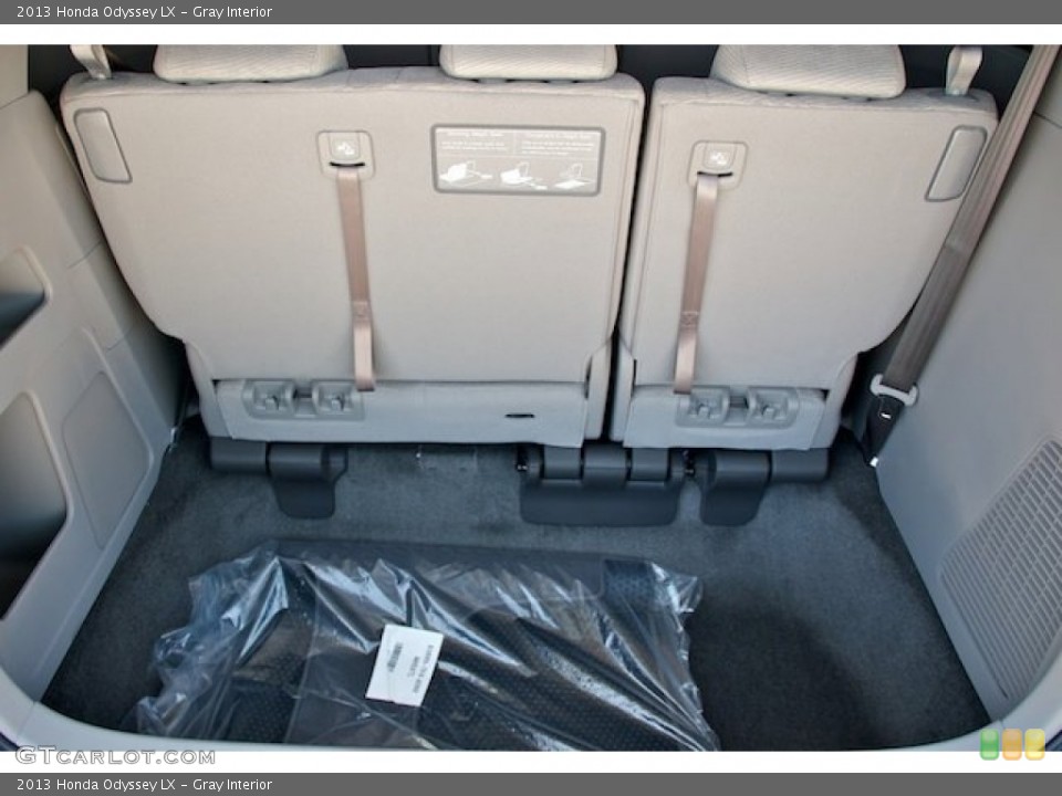 Gray Interior Trunk for the 2013 Honda Odyssey LX #73912853