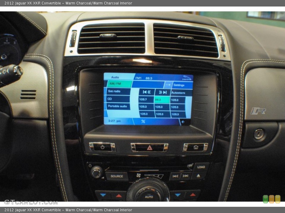 Warm Charcoal/Warm Charcoal Interior Controls for the 2012 Jaguar XK XKR Convertible #73912964