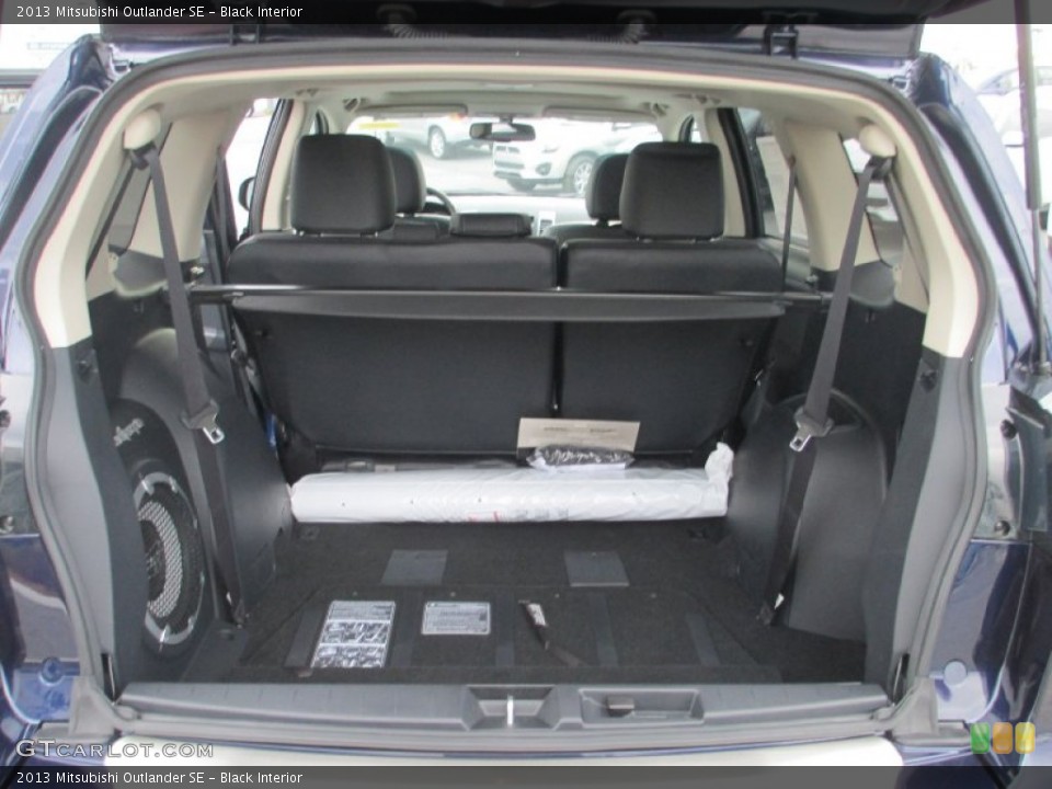 Black Interior Trunk for the 2013 Mitsubishi Outlander SE #73913270