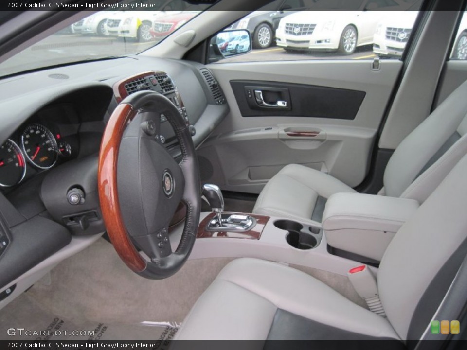 Light Gray/Ebony Interior Photo for the 2007 Cadillac CTS Sedan #73916291
