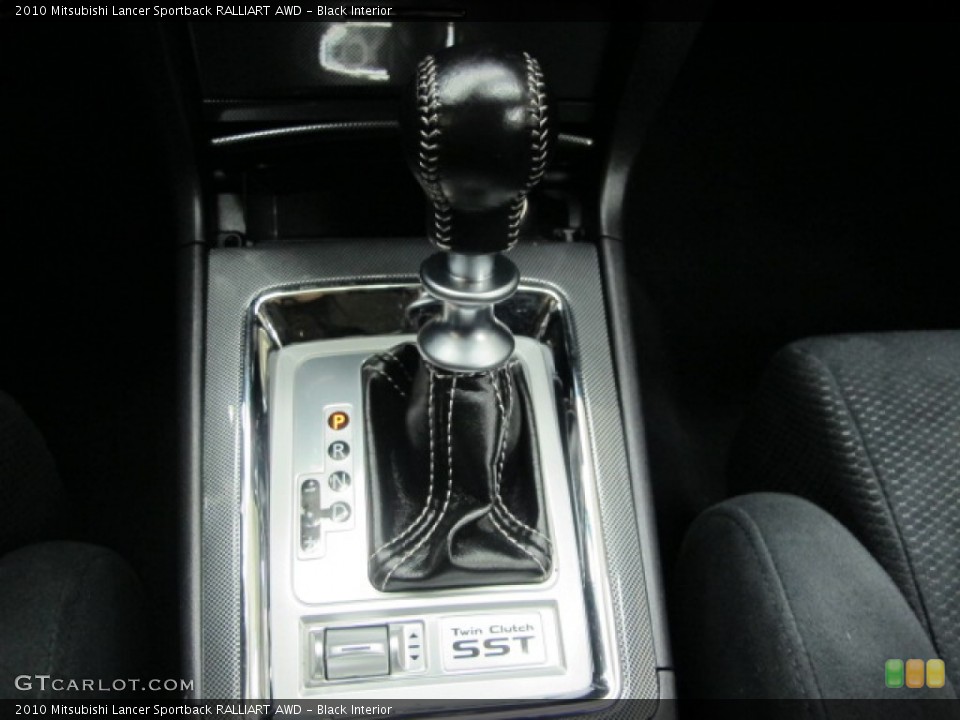 Black Interior Transmission for the 2010 Mitsubishi Lancer Sportback RALLIART AWD #73920635