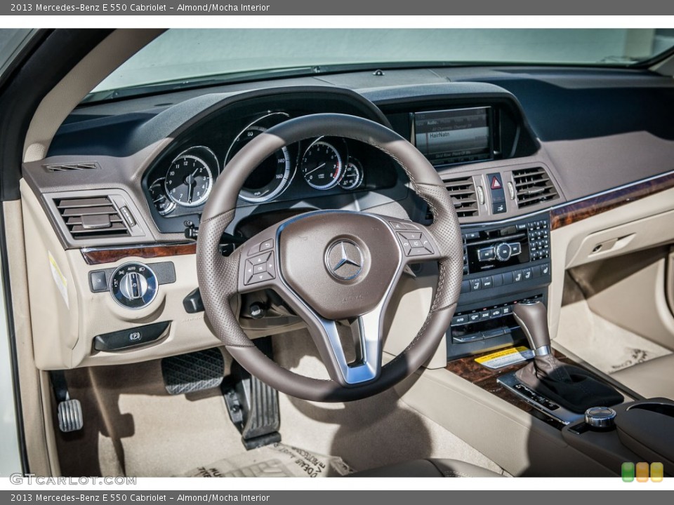 Almond/Mocha Interior Photo for the 2013 Mercedes-Benz E 550 Cabriolet #73922195