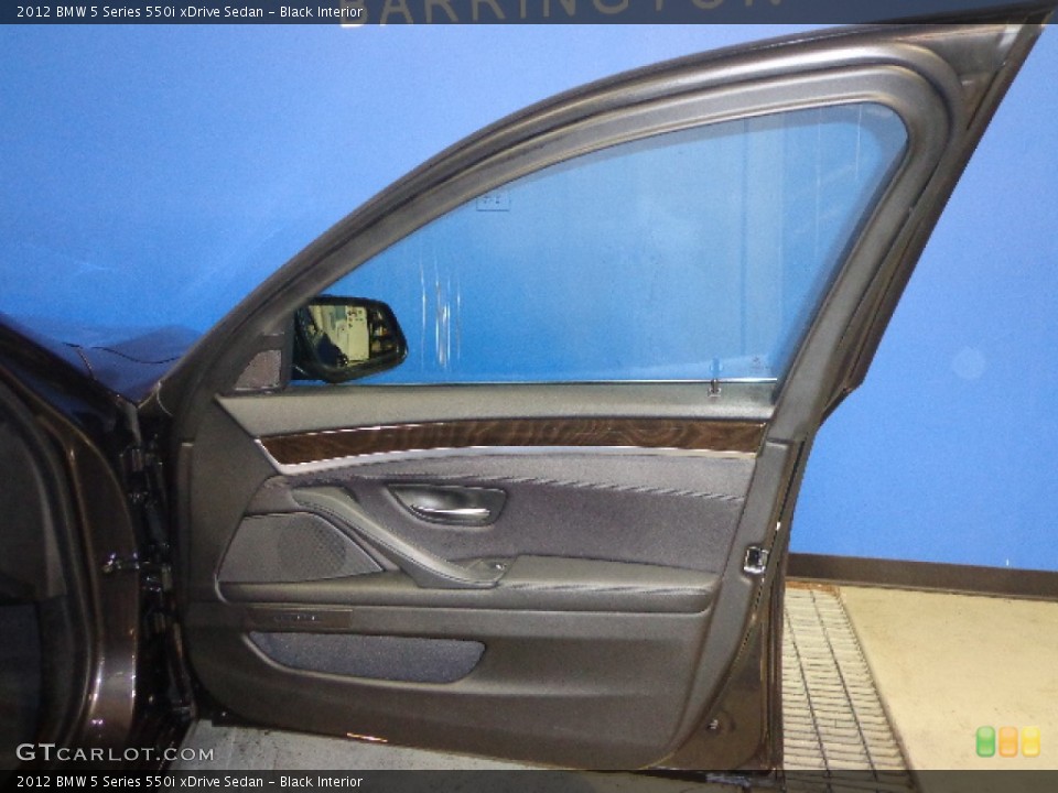 Black Interior Door Panel for the 2012 BMW 5 Series 550i xDrive Sedan #73922603