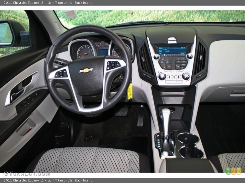 Light Titanium/Jet Black Interior Dashboard for the 2011 Chevrolet Equinox LS #73923296
