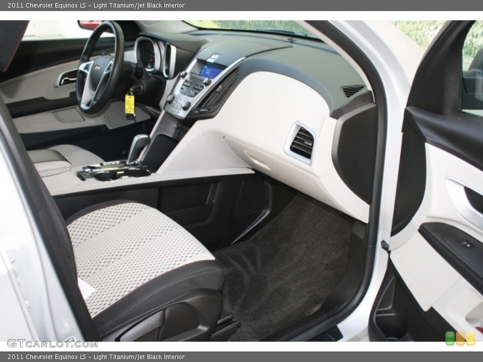 Light Titanium/Jet Black Interior Dashboard for the 2011 Chevrolet Equinox LS #73923329