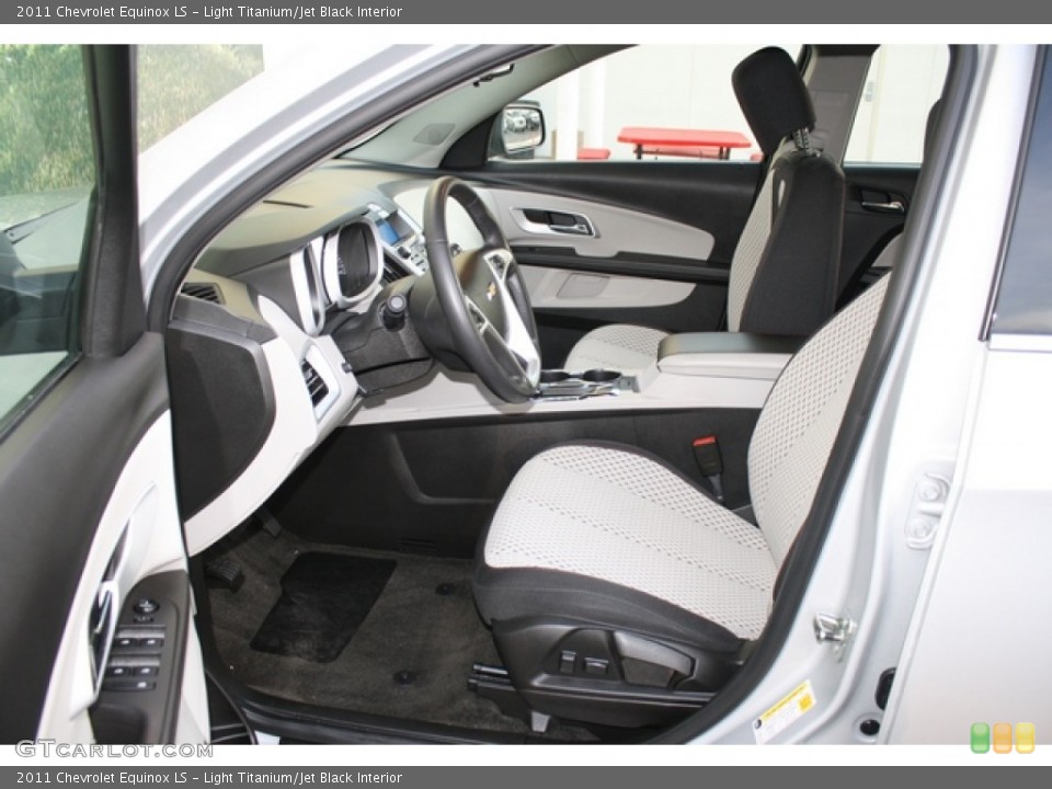 Light Titanium/Jet Black Interior Photo for the 2011 Chevrolet Equinox LS #73923345