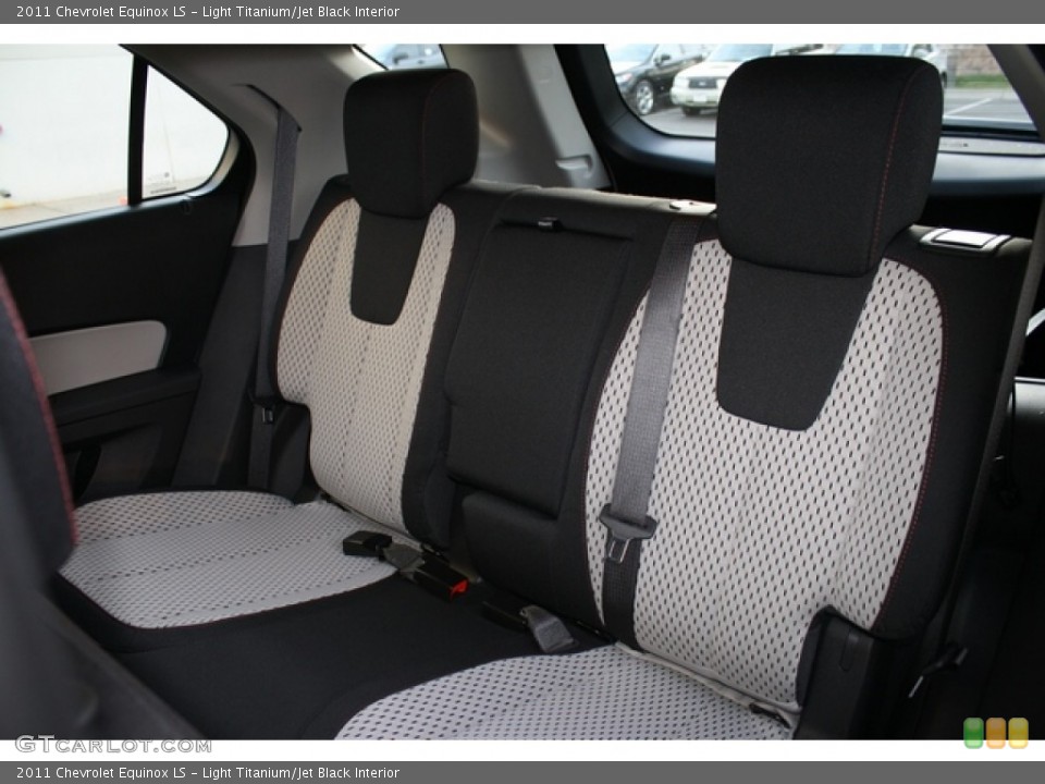 Light Titanium/Jet Black Interior Rear Seat for the 2011 Chevrolet Equinox LS #73923365