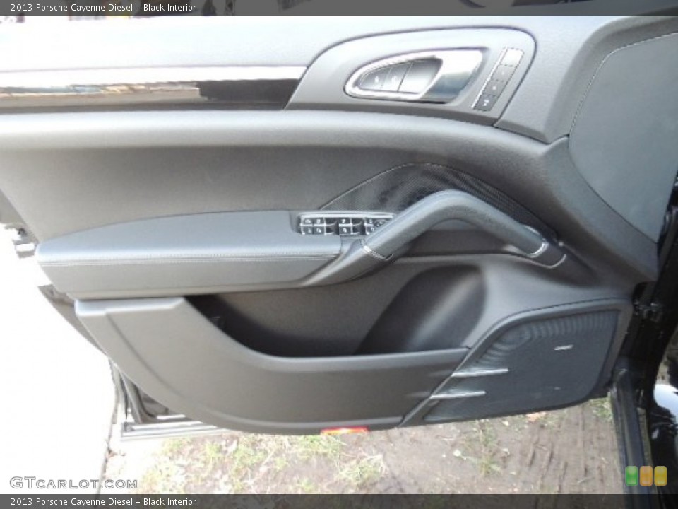 Black Interior Door Panel for the 2013 Porsche Cayenne Diesel #73924028