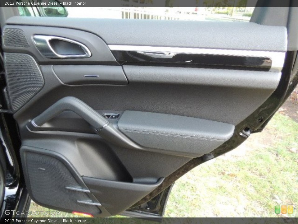 Black Interior Door Panel for the 2013 Porsche Cayenne Diesel #73924187
