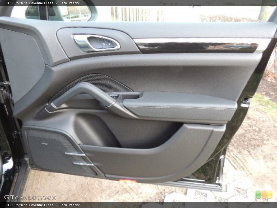 Black Interior Door Panel for the 2013 Porsche Cayenne Diesel #73924204