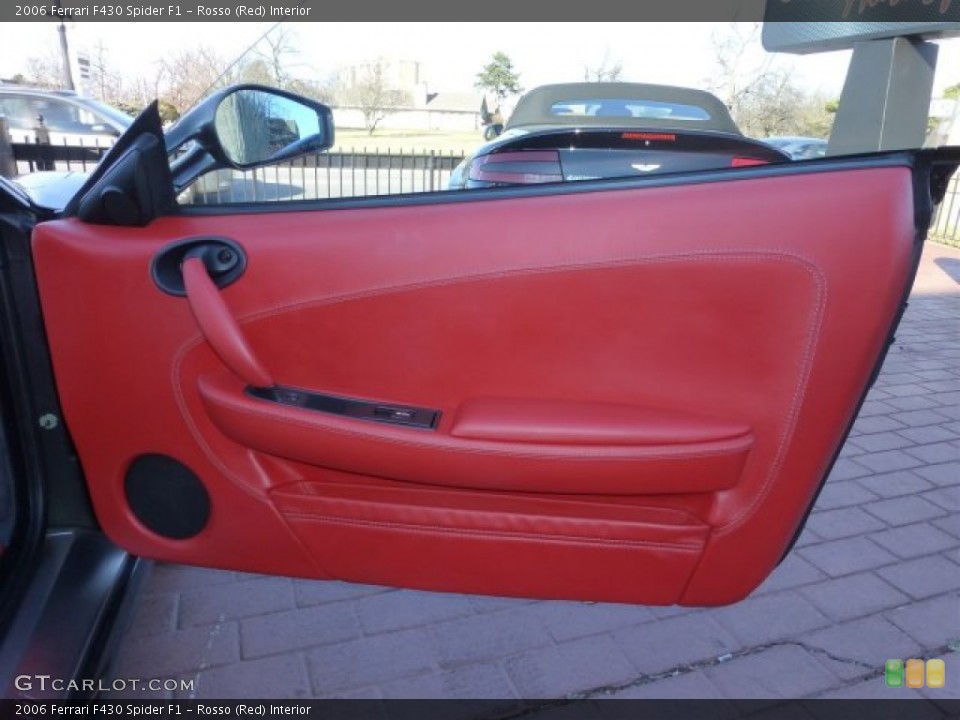 Rosso (Red) Interior Door Panel for the 2006 Ferrari F430 Spider F1 #73925165