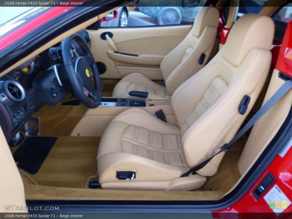 Beige Interior Photo for the 2008 Ferrari F430 Spider F1 #73925466