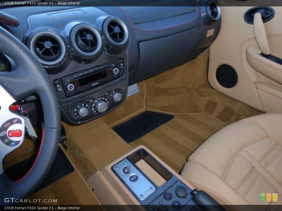 Beige Interior Photo for the 2008 Ferrari F430 Spider F1 #73925543