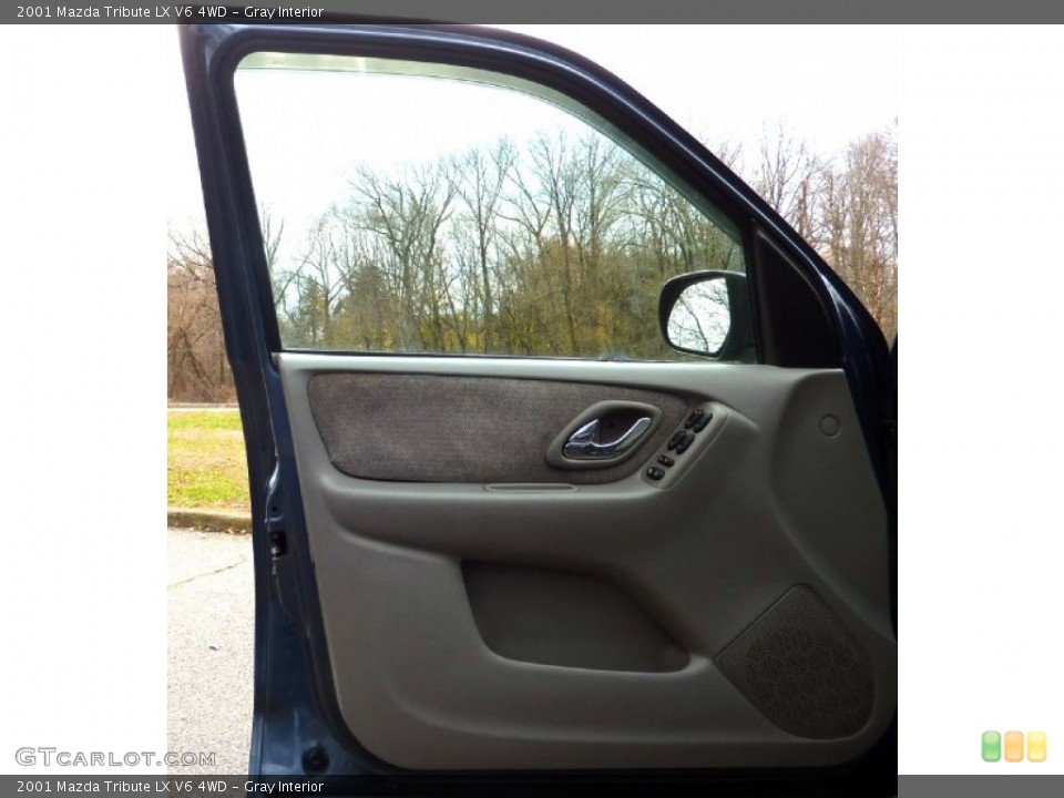 Gray Interior Door Panel for the 2001 Mazda Tribute LX V6 4WD #73926264