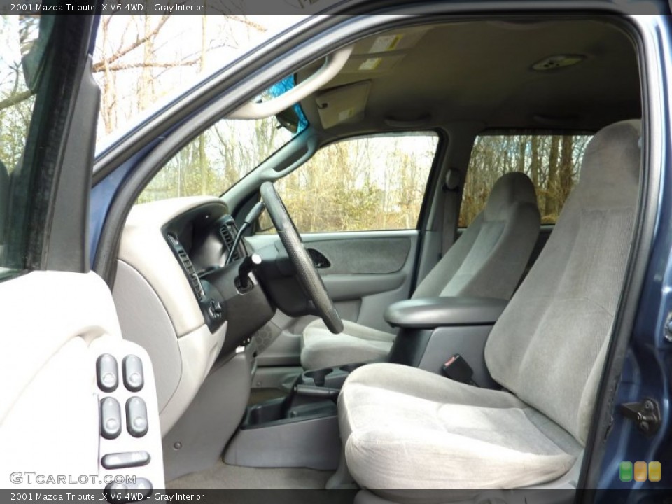 Gray Interior Photo for the 2001 Mazda Tribute LX V6 4WD #73926287