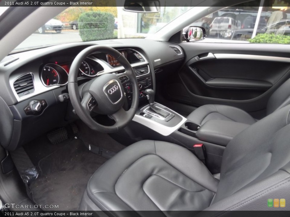 Black Interior Prime Interior for the 2011 Audi A5 2.0T quattro Coupe #73926896