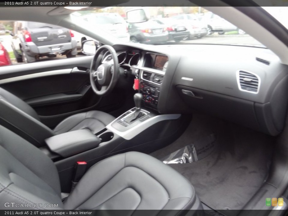 Black Interior Photo for the 2011 Audi A5 2.0T quattro Coupe #73926908
