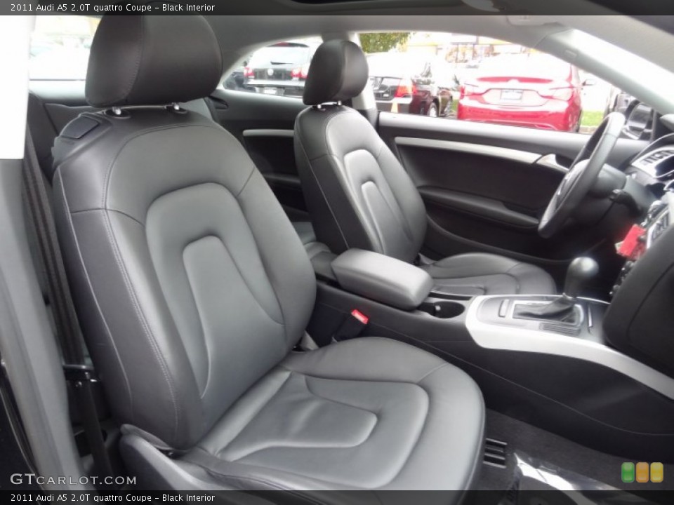 Black Interior Front Seat for the 2011 Audi A5 2.0T quattro Coupe #73926911