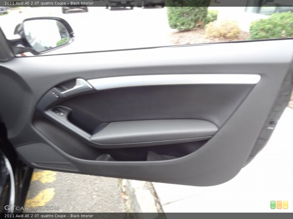 Black Interior Door Panel for the 2011 Audi A5 2.0T quattro Coupe #73926917