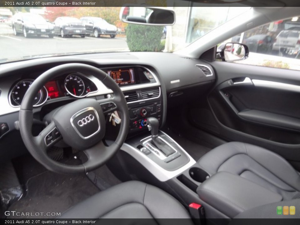 Black Interior Photo for the 2011 Audi A5 2.0T quattro Coupe #73926923