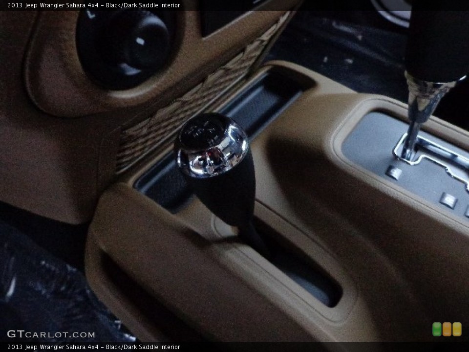 Black/Dark Saddle Interior Transmission for the 2013 Jeep Wrangler Sahara 4x4 #73928725