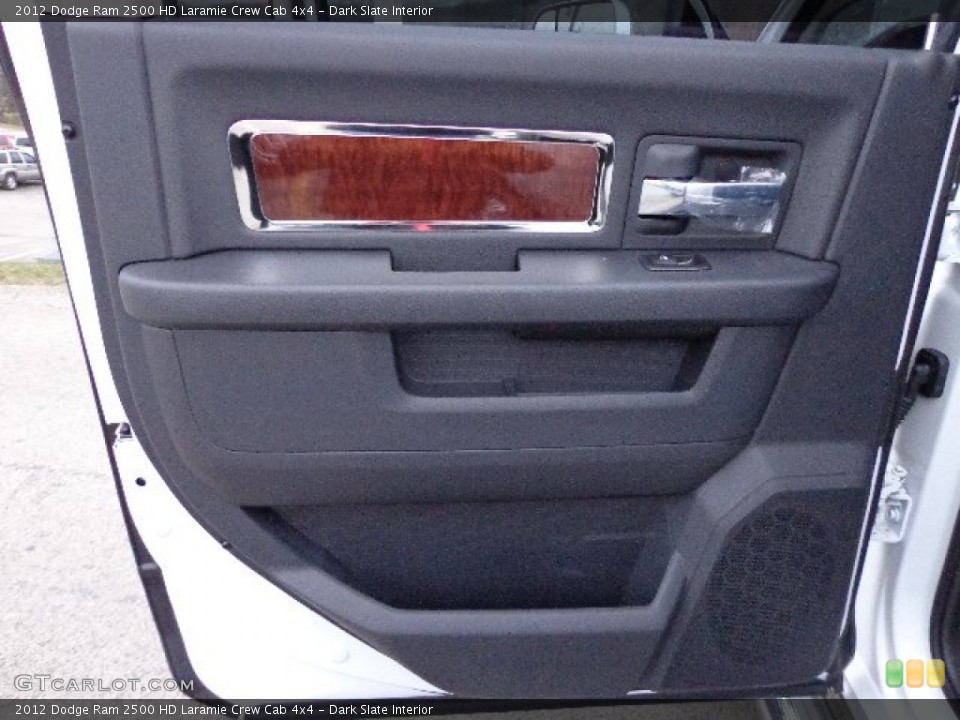 Dark Slate Interior Door Panel for the 2012 Dodge Ram 2500 HD Laramie Crew Cab 4x4 #73932750