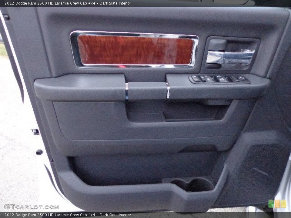 Dark Slate Interior Door Panel for the 2012 Dodge Ram 2500 HD Laramie Crew Cab 4x4 #73932756