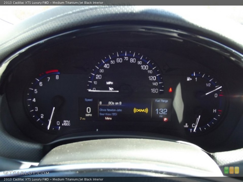 Medium Titanium/Jet Black Interior Gauges for the 2013 Cadillac XTS Luxury FWD #73933407