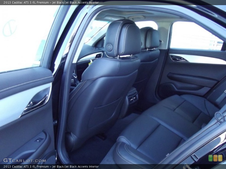 Jet Black/Jet Black Accents Interior Photo for the 2013 Cadillac ATS 3.6L Premium #73933779