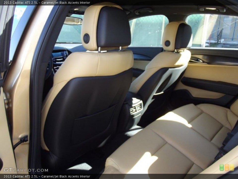 Caramel/Jet Black Accents Interior Photo for the 2013 Cadillac ATS 2.5L #73933863